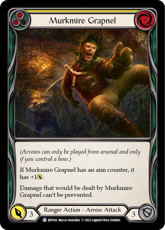 Murkmire Grapnel (Yellow) (26) - Flesh and Blood TCG Single