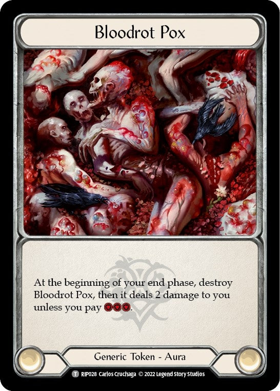 Bloodrot Pox (28) - Flesh and Blood TCG Single