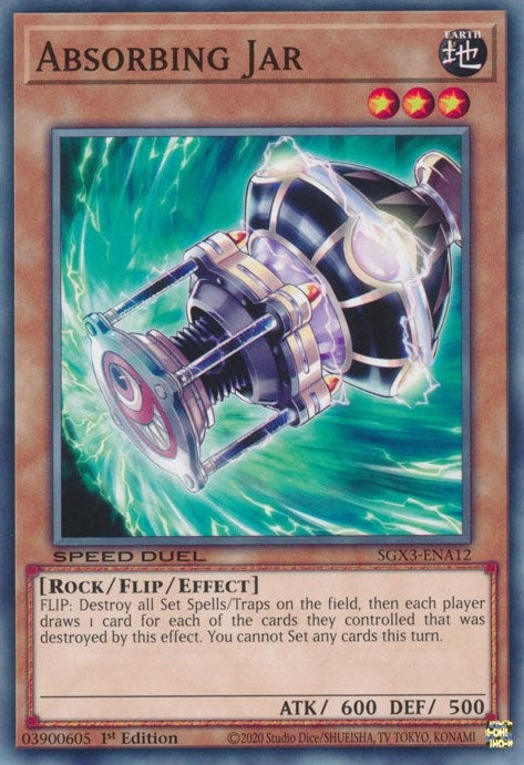 Absorbing Jar (312) (SGX3) - YuGiOh Single