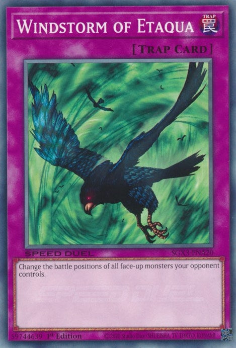 Windstorm of Etaqua (320) (SGX3) - YuGiOh Single