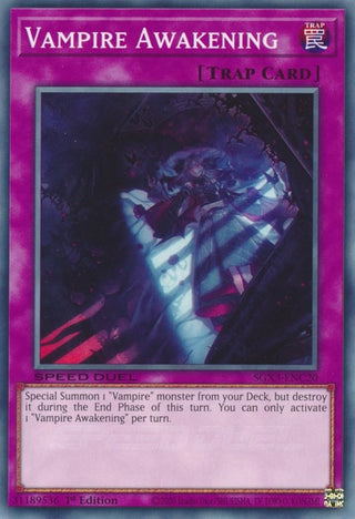 Vampire Awakening (320) (SGX3) - YuGiOh Single