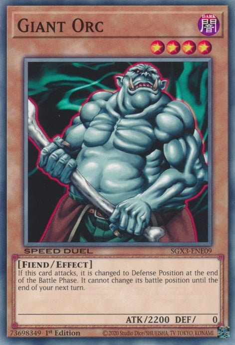 Giant Orc (309) (SGX3) - YuGiOh Single