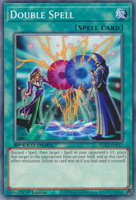 Double Spell (317) (SGX3) - YuGiOh Single