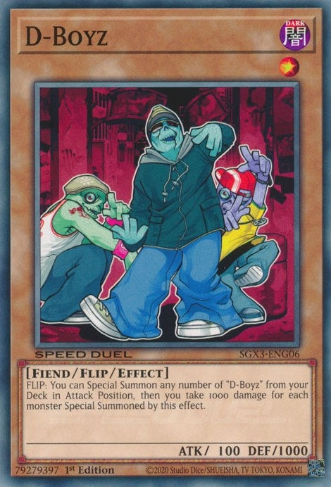 D-Boyz (306) (SGX3) - YuGiOh Single