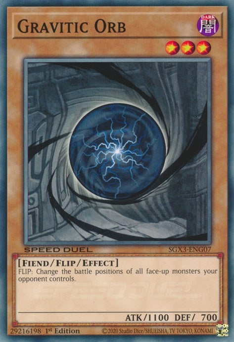 Gravitic Orb (307) (SGX3) - YuGiOh Single