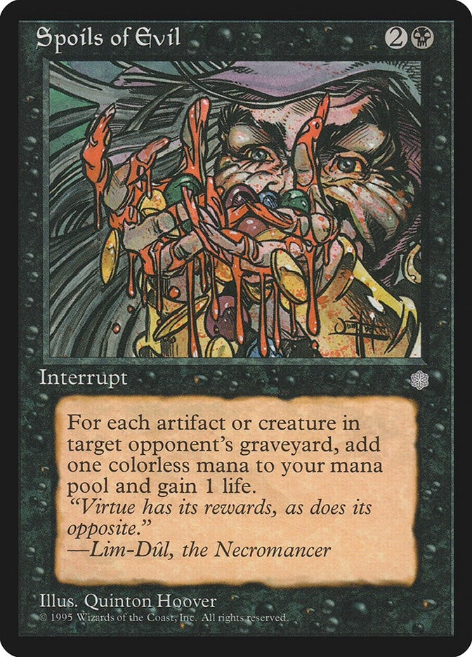 Spoils of Evil (51) [ICE] - MTG Single