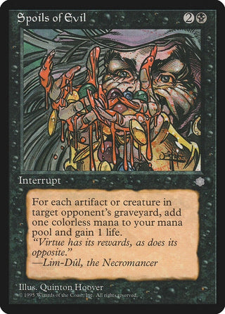 Spoils of Evil (51) [ICE] - MTG Single
