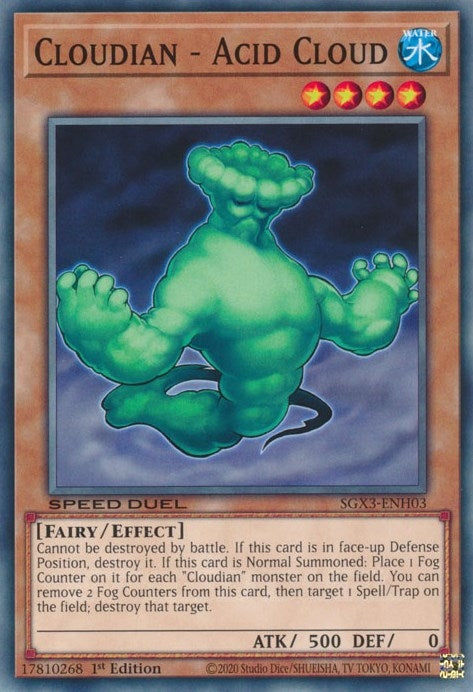 Cloudian - Acid Cloud (303) (SGX3) - YuGiOh Single