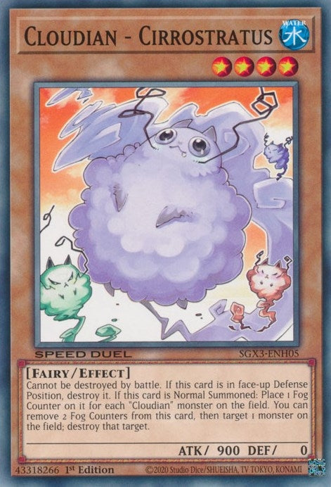 Cloudian - Cirrostratus (305) (SGX3) - YuGiOh Single