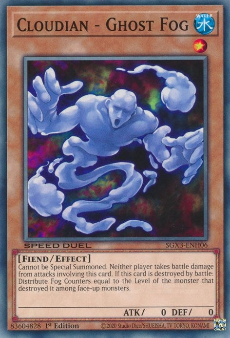 Cloudian - Ghost Fog (306) (SGX3) - YuGiOh Single