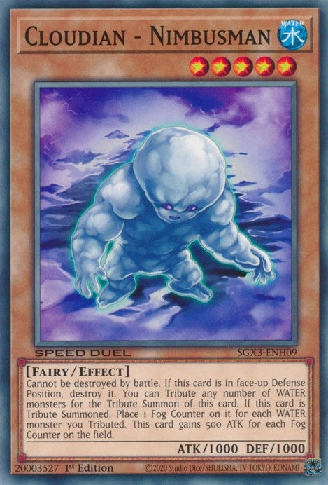 Cloudian - Nimbusman (309) (SGX3) - YuGiOh Single