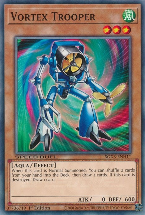 Vortex Trooper (311) (SGX3) - YuGiOh Single