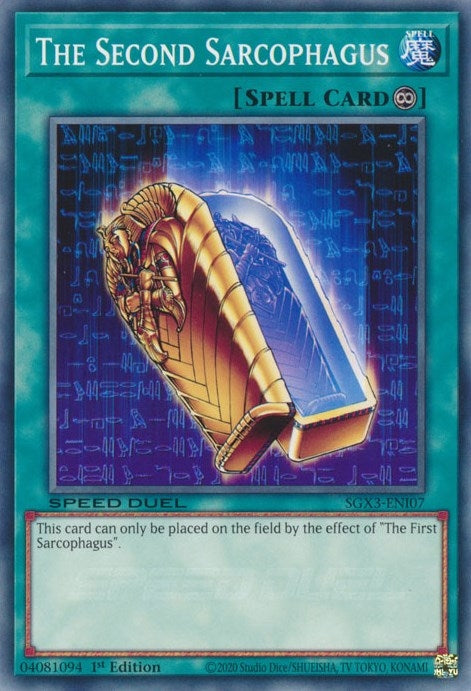 The Second Sarcophagus (307) (SGX3) - YuGiOh Single