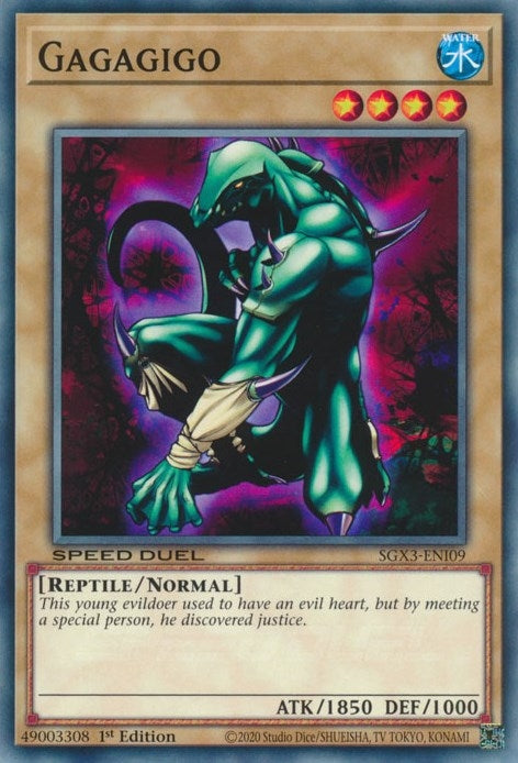 Gagagigo (309) (SGX3) - YuGiOh Single