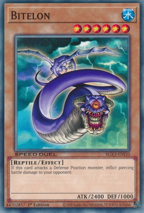 Bitelon (310) (SGX3) - YuGiOh Single