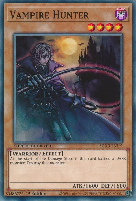 Vampire Hunter (319) (SGX3) - YuGiOh Single