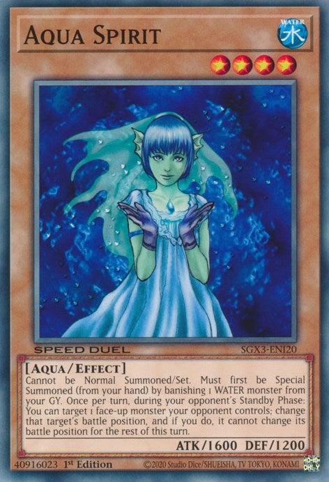 Aqua Spirit (320) (SGX3) - YuGiOh Single