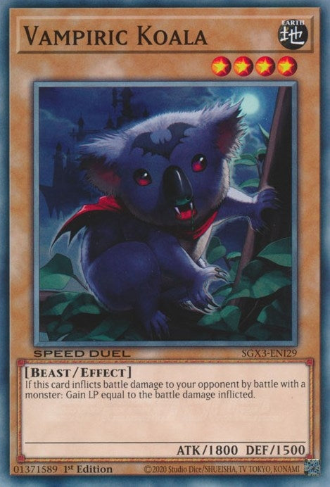 Vampiric Koala (329) (SGX3) - YuGiOh Single