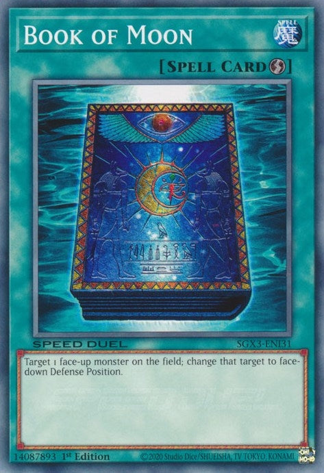 Book of Moon (331) (SGX3) - YuGiOh Single