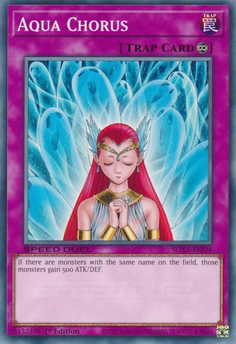 Aqua Chorus (334) (SGX3) - YuGiOh Single