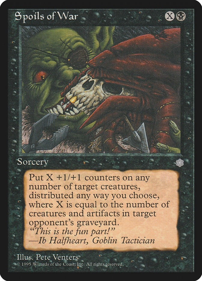 Spoils of War [ICE] - MTG Single