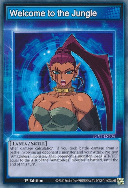 Welcome to the Jungle (304) (SGX3) - YuGiOh Single