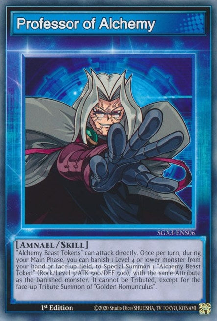 Professor of Alchemy (306) (SGX3) - YuGiOh Single