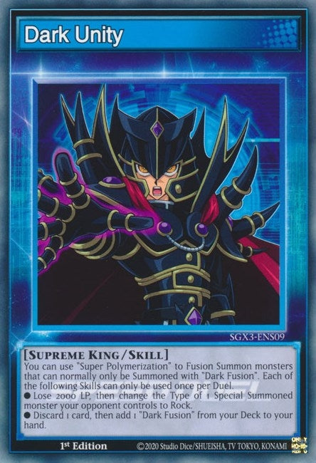 Dark Unity (309) (SGX3) - YuGiOh Single