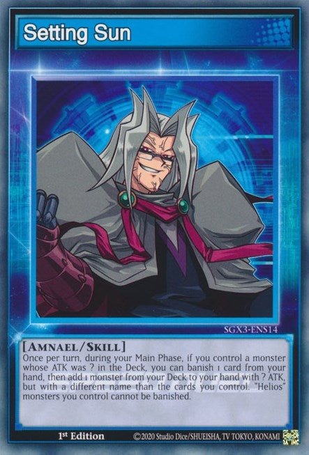 Setting Sun (314) (SGX3) - YuGiOh Single