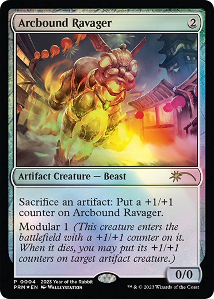 Arcbound Ravager (Year of the Rabbit 2023) (4) [UMP] - MTG Single