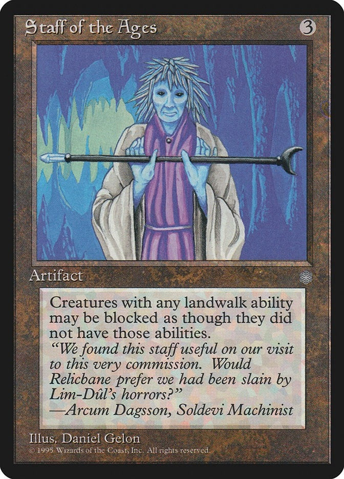 Staff of the Ages [ICE] - MTG Single