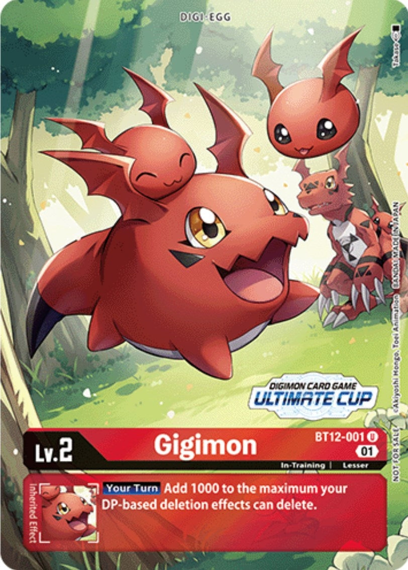 Gigimon (Ultimate Cup) (12001) [BT12] - Digimon Card Game Single