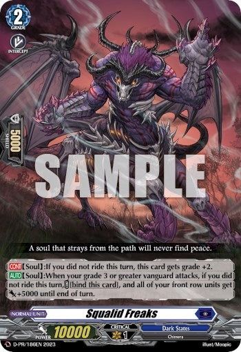 Squalid Freaks (1862023) [D-PR] - Cardfight Vanguard Single