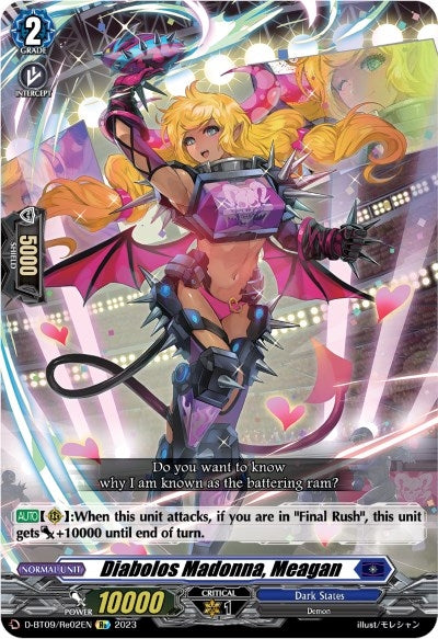 Diabolos Madonna Meagan (902) [D-BT09] - Cardfight Vanguard Single