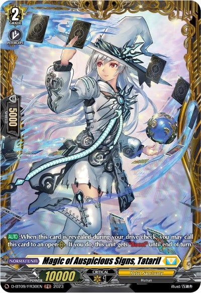 Magic of Auspicious Signs Tataril (FR) (930) [D-BT09] - Cardfight Vanguard Single