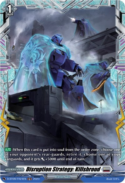 Disruption Strategy: Killshroud (FR) (924) [D-BT09] - Cardfight Vanguard Single
