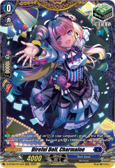 Direful Doll Charmaine (FR) (915) [D-BT09] - Cardfight Vanguard Single