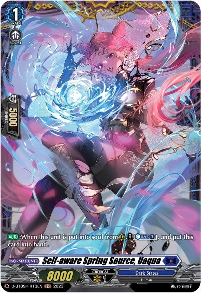 Self-aware Spring Source Uaqua (FR) (913) [D-BT09] - Cardfight Vanguard Single