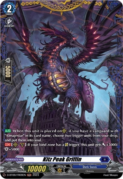 Kitz Peak Griffin (FR) (909) [D-BT09] - Cardfight Vanguard Single