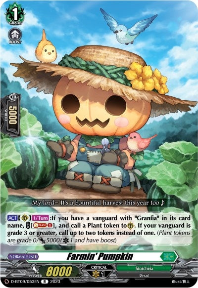 Farmin’ Pumpkin (9053) [D-BT09] - Cardfight Vanguard Single