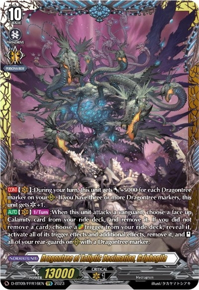 Dragontree of Ecliptic Decimation Griphogila (FFR) (916) [D-BT09] - Cardfight Vanguard Single