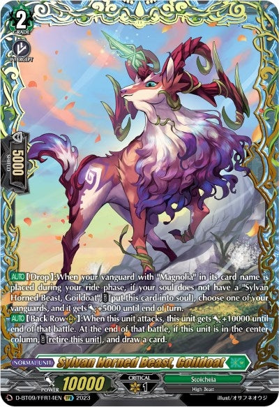 Sylvan Horned Beast Goildoat (FFR) (914) [D-BT09] - Cardfight Vanguard Single