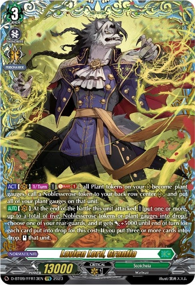 Lavien Lord Granfia (FFR) (913) [D-BT09] - Cardfight Vanguard Single