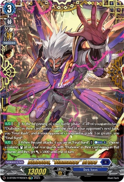 Diabolos ’Viamance’ Bruce (FFR) (905) [D-BT09] - Cardfight Vanguard Single
