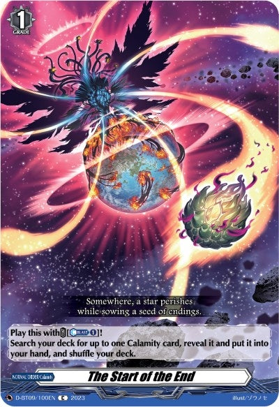 The Start of the End (9100) [D-BT09] - Cardfight Vanguard Single