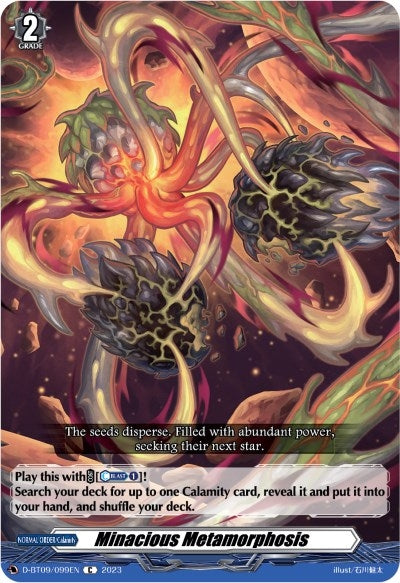 Minacious Metamorphosis (9099) [D-BT09] - Cardfight Vanguard Single