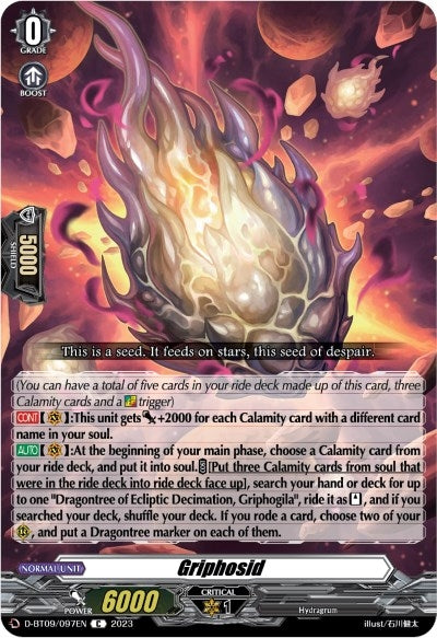 Griphosid (9097) [D-BT09] - Cardfight Vanguard Single