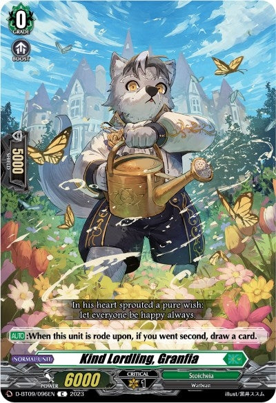 Kind Lordling Granfia (9096) [D-BT09] - Cardfight Vanguard Single
