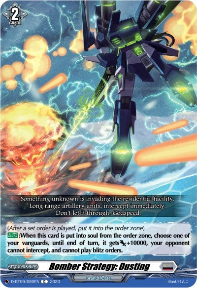 Bomber Strategy: Dusting (9080) [D-BT09] - Cardfight Vanguard Single