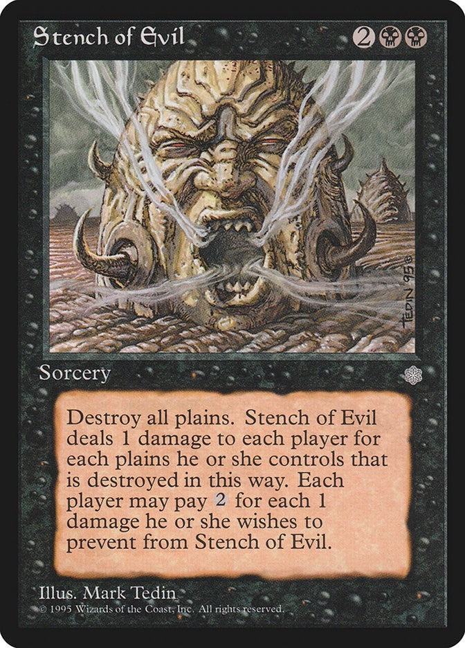 Stench of Evil [ICE] - MTG Single